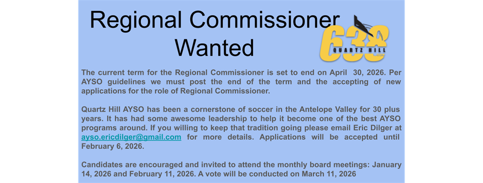 Regional Commissioner 